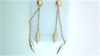 Orecchini Sommer Donna Pendenti in Oro giallo LUNGHI D $/C - LUNGHI D $/C